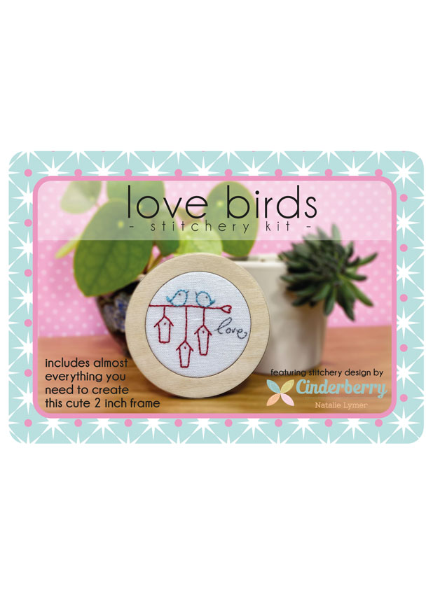 Love Birds - Mini Stichery Kit