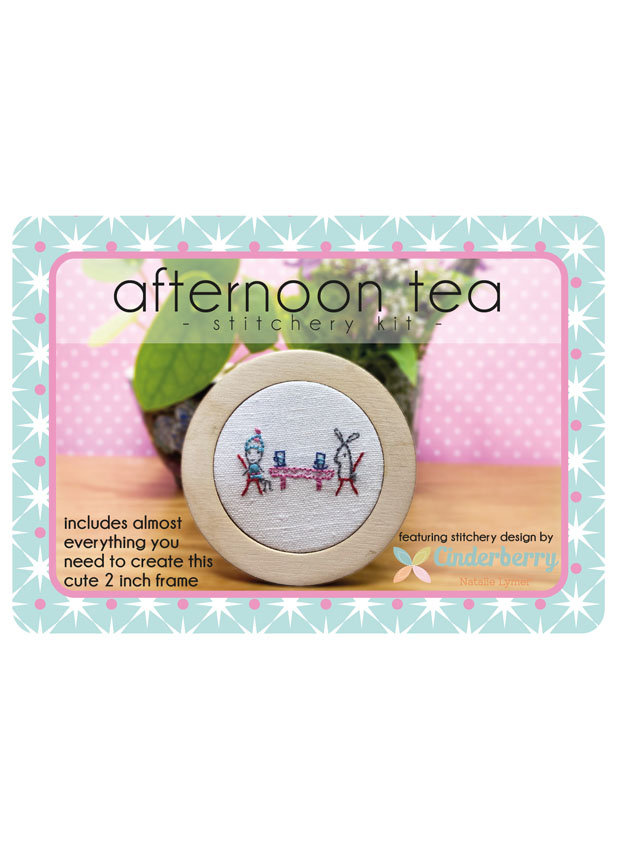 Afternoon Tea - Mini Stitchery Kit