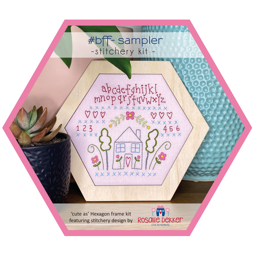 #bff - Sampler Stitchery Kit