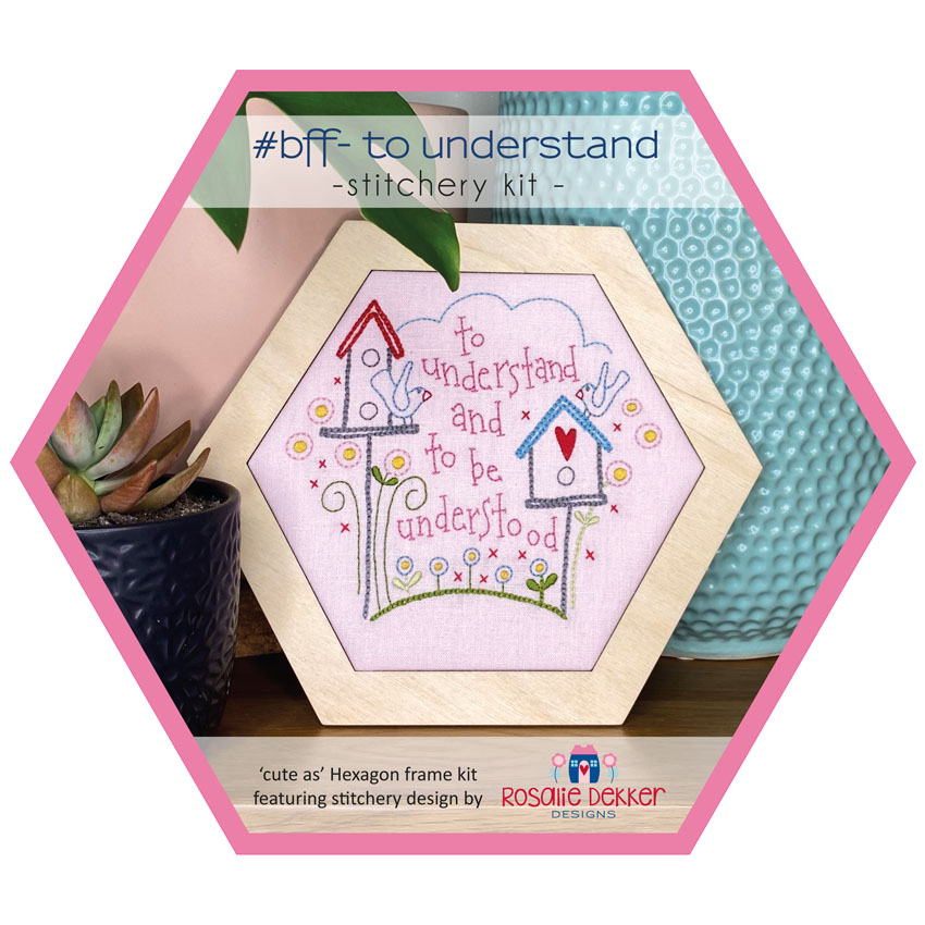 #bff - To Understand Stitchery Kit