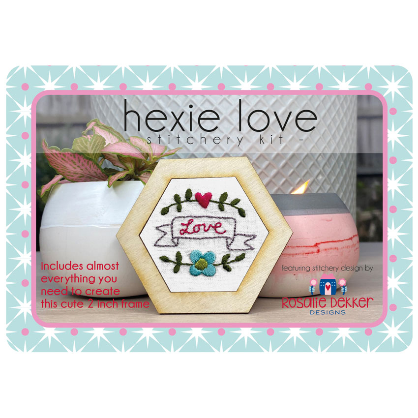 Hexie Love - Mini Stichery Kit