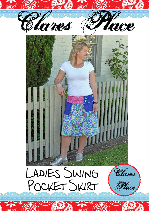 Ladies Swing Pocket Skirt