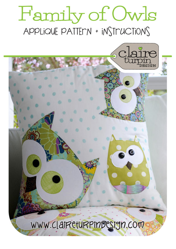 Family of Owls - Cushion