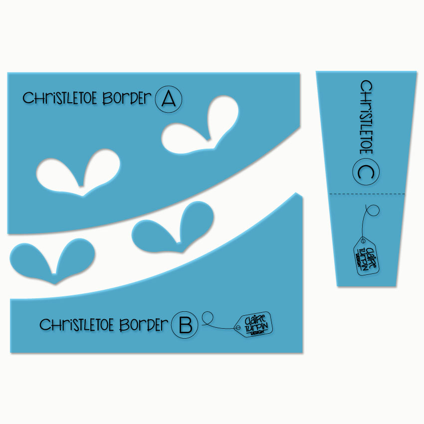 Christletoe Template Set