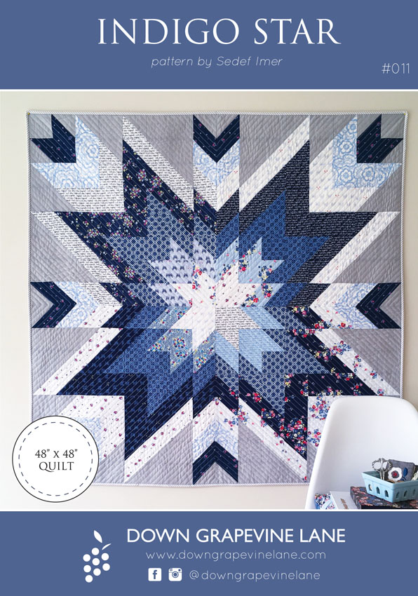 Indigo Star Quilt