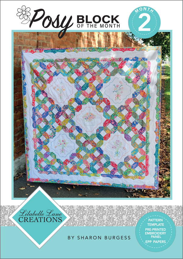 Posy Block of the Month - Block 2