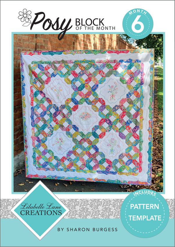 Posy Block of the Month - Block 6