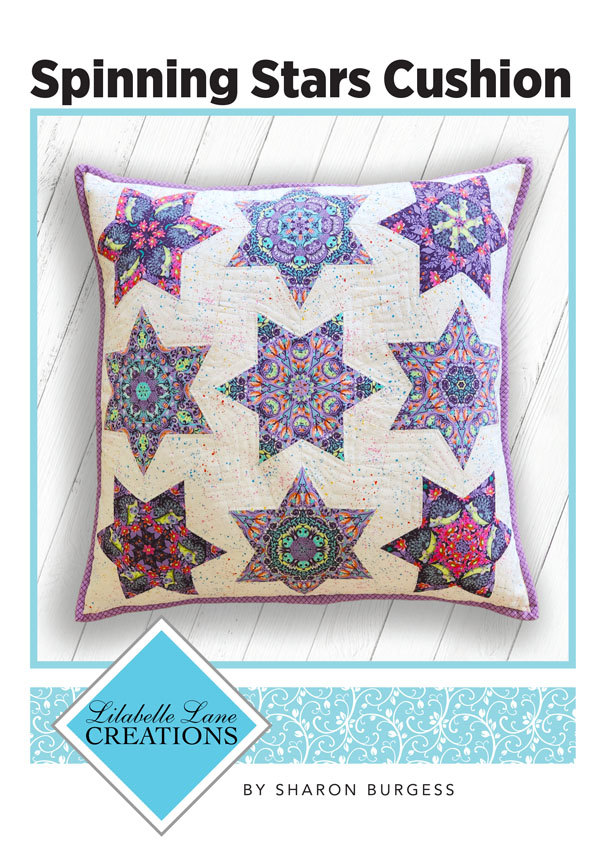 Spinning Stars Cushion - Inc Templates and EPP Papers