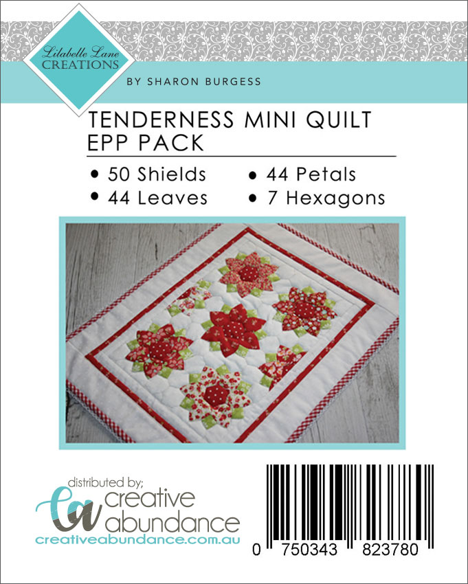 Tenderness Mini Quilt EPP Papers