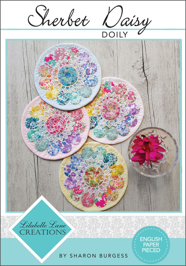 Sherbet Daisy Doily - Creative Card