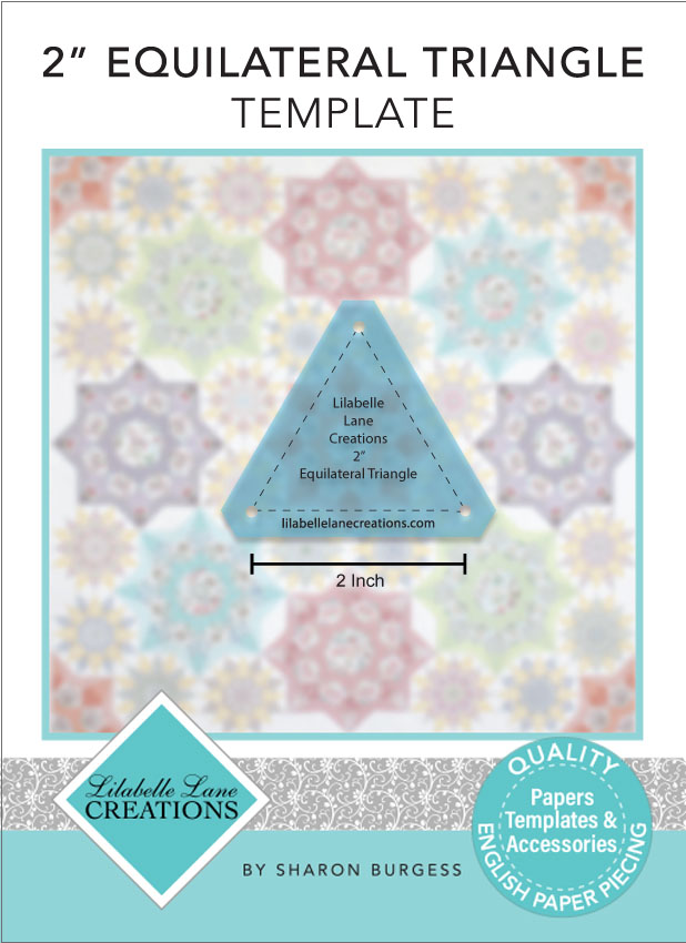 2" Equilateral Triangle Template