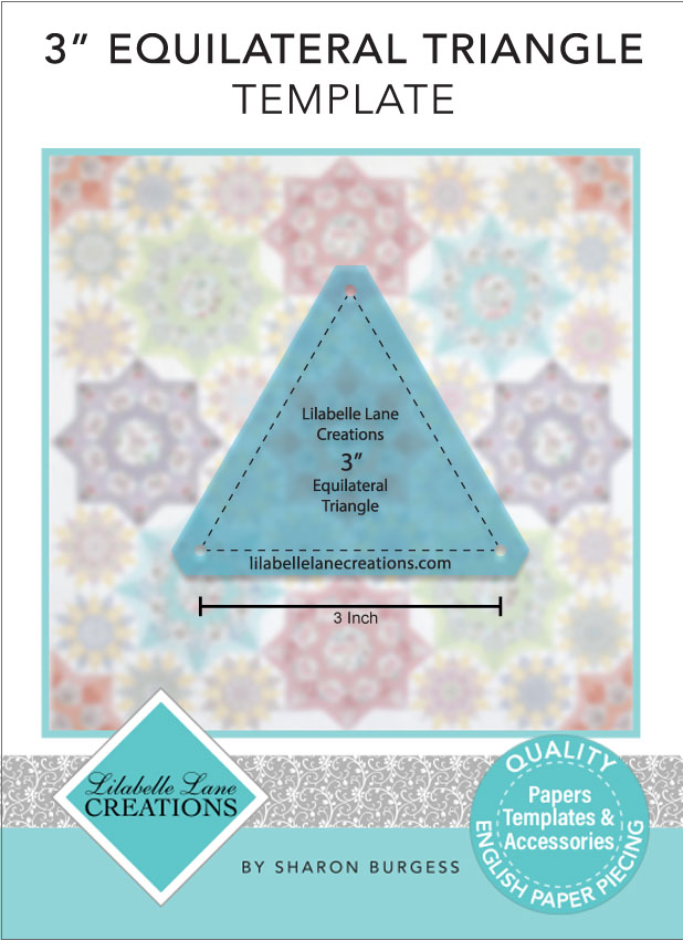 3" Equilateral Triangle Template