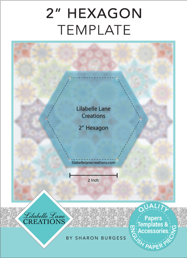 2" Acrylic Hexagon Template