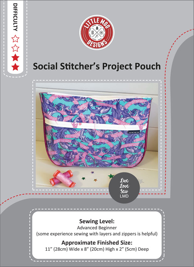 Social Stitchers Project Pouch