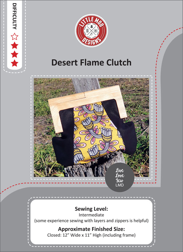 Desert Flame Clutch