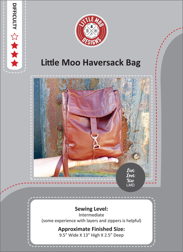 Little Moo Haversack Bag