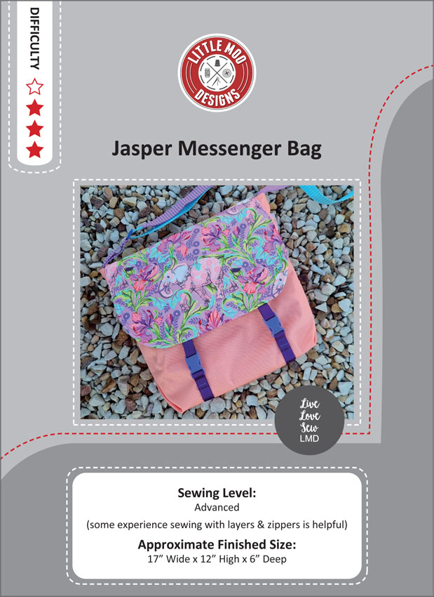 Jasper Messenger Bag