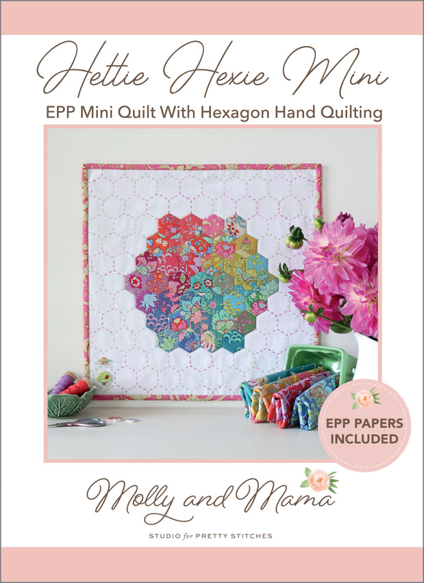 Hettie Hexie Mini Quilt