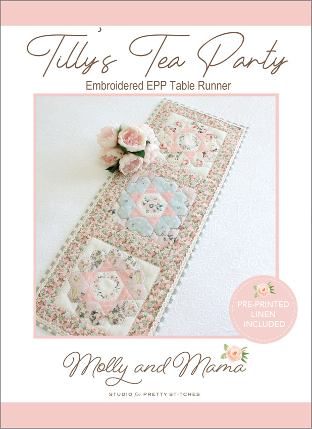 Tilly's Tea Party - Digitally Printed Linen Included