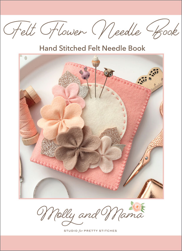 Felt Flower Needlebook