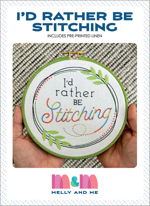 I'd Rather be Stitching