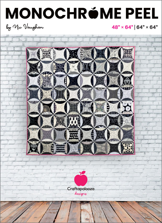 Monochrome Peel Quilt Pattern