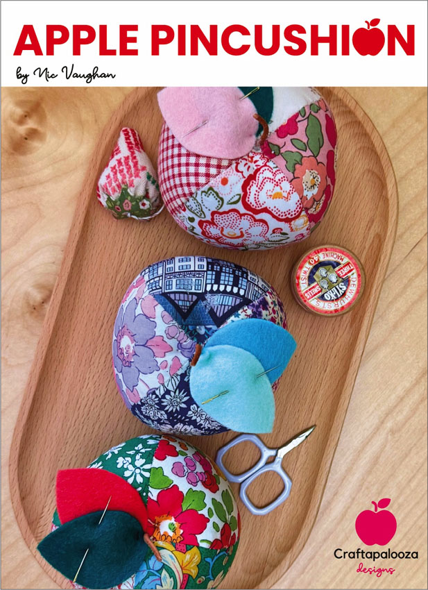 Apple Pincushion - Liberty