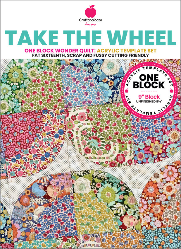 Take The Wheel - One Block Acrylic Template Set