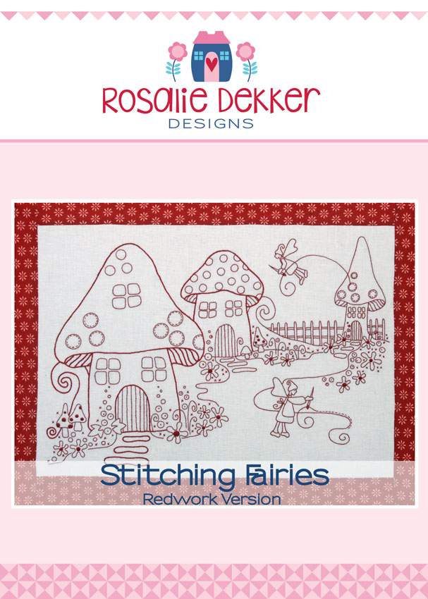 Stitching Fairies - Red