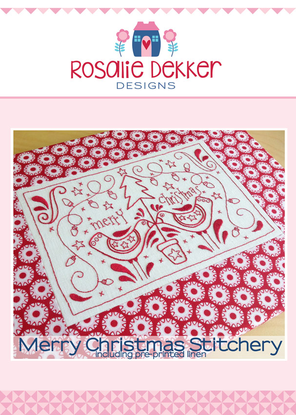 Merry Christmas Stitchery