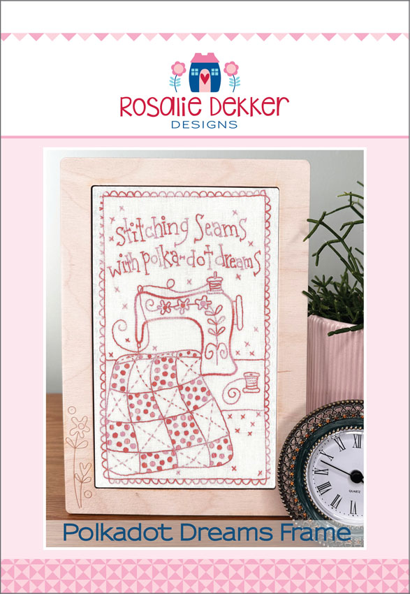 Polka Dot Dreams - Wooden Frame