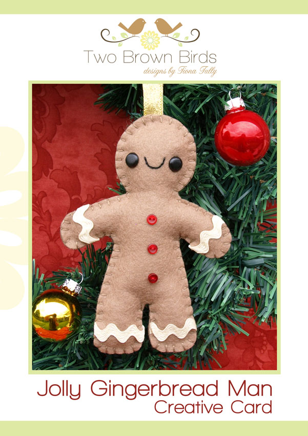 Jolly Gingerbread Man (Creative Card)