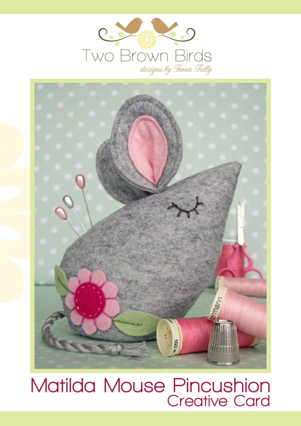 Matilda Mouse Pincushion (Creative Card)