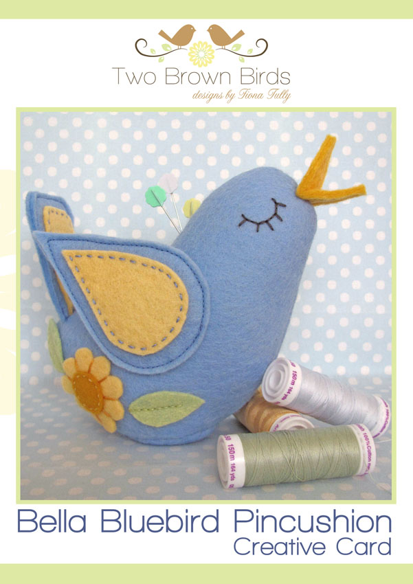 Bella Bluebird Pincushion (Creative Card)