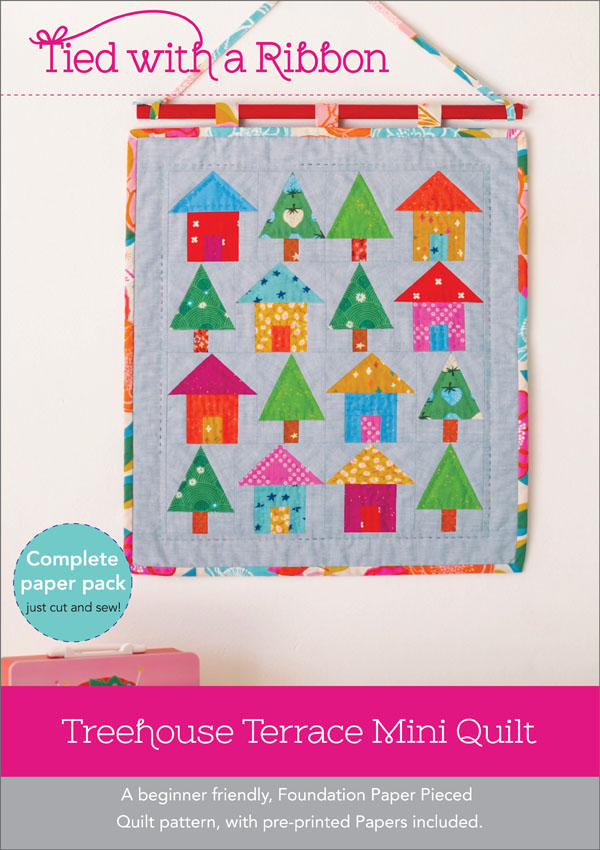 Treehouse Terrace Mini Quilt