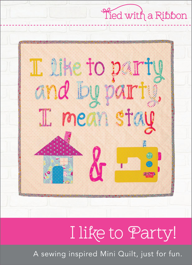 I Like To Party - Mini Quilt