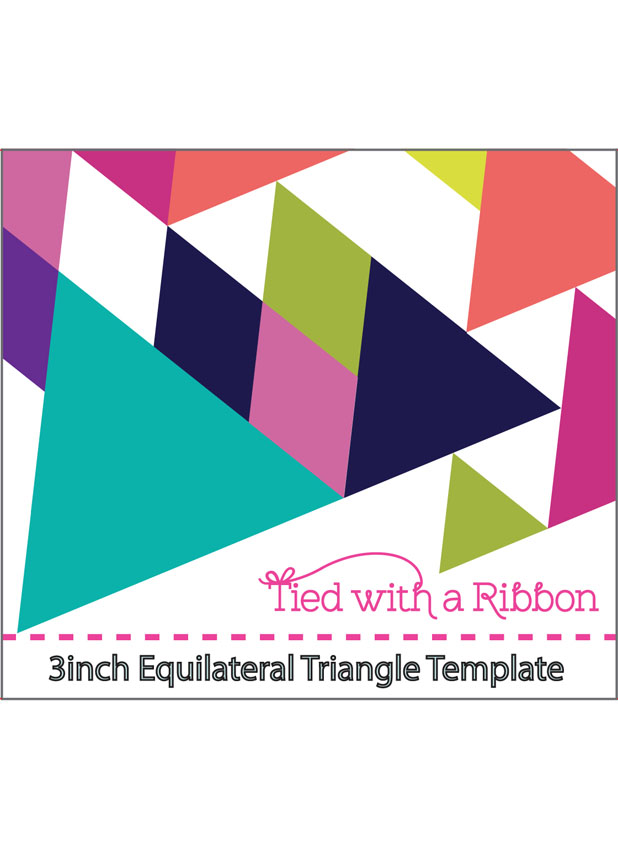 3" Equilateral Triangle Template