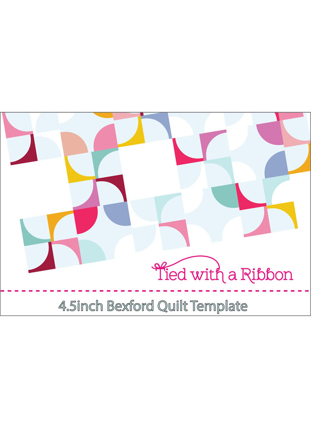 4.5" Acrylic Templates for Bexford Quilt