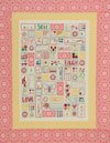 Sew Laugh Love - Digitally Printed Linen included