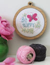 Be Happy - Stitchery Kit