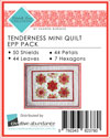 Tenderness Mini Quilt EPP Papers