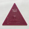 Pink Glitter 8.5" & 3" EQ Triangle Ruler