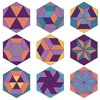Hexagon Template Set - 5