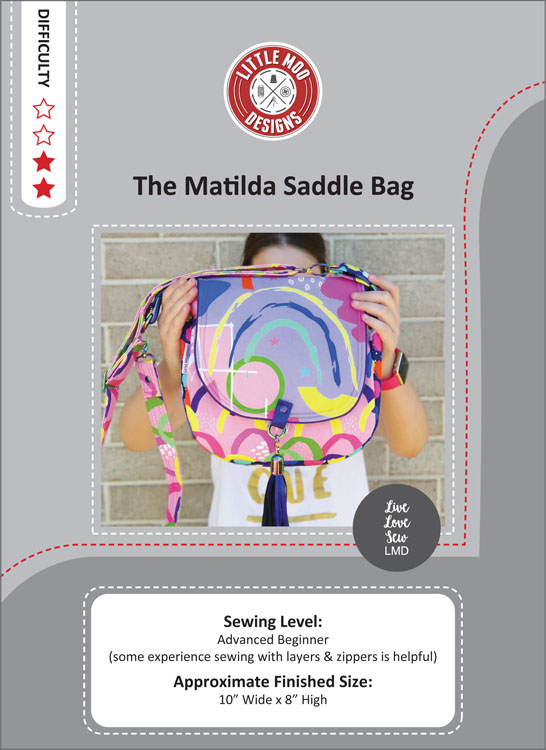 LM014 The Matilda Saddle Bag