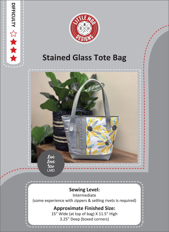 LM023 Stained Glass Tote Bag