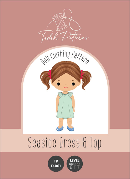 TPD001 Dolls Seaside Dress & Top