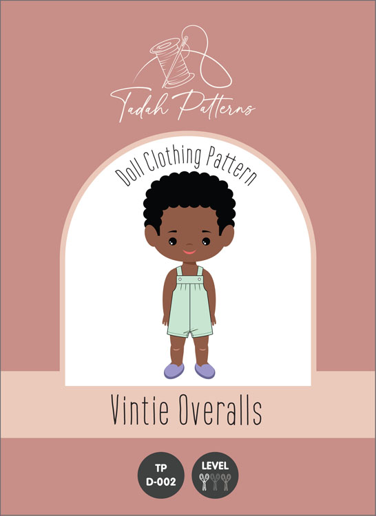 TPD002 Dolls Vintie Overalls